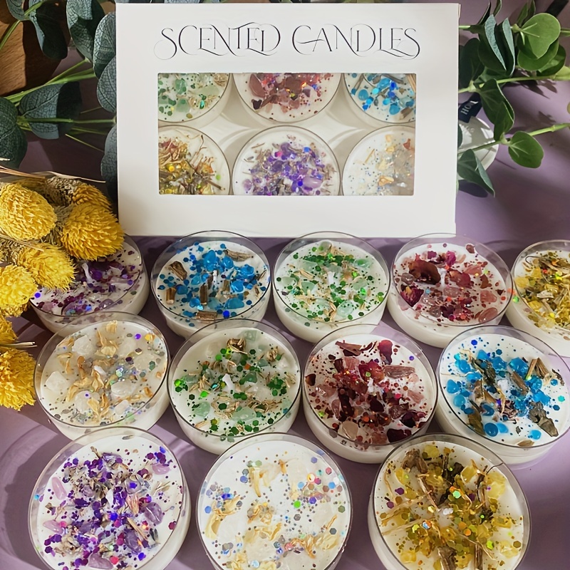 Wax Melts - Набор из 6 ароматических свечей, ароматный