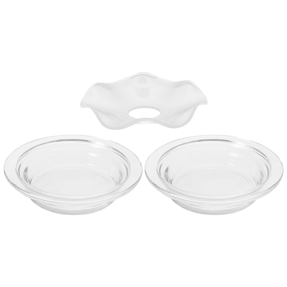 Набор из 3 стеклянных подставо – обзор и цена Wax Melts