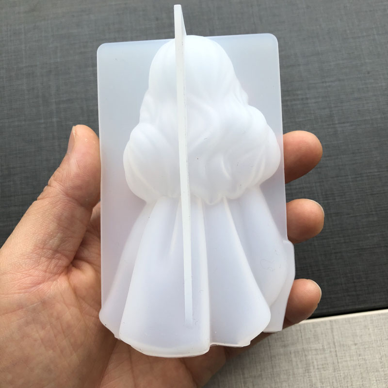 3D милая принцесса силиконовая – обзор и цена Candle Molds