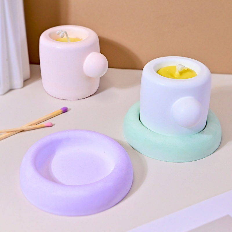 3D кружка с подставкой, силико – обзор и цена Candle Containers