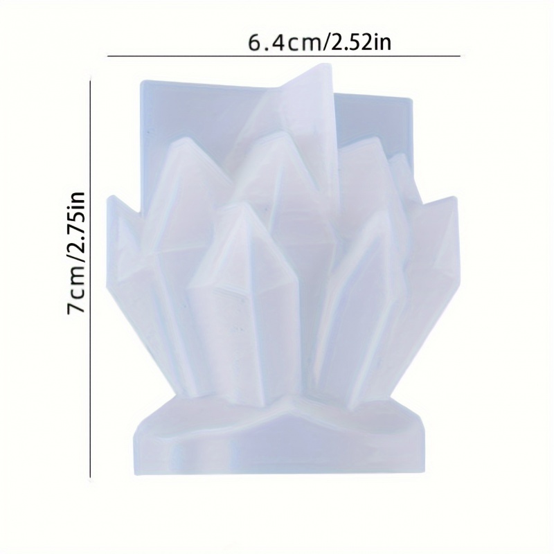 1 szt. Kryształowy klaster Dek – обзор и цена Candle Molds