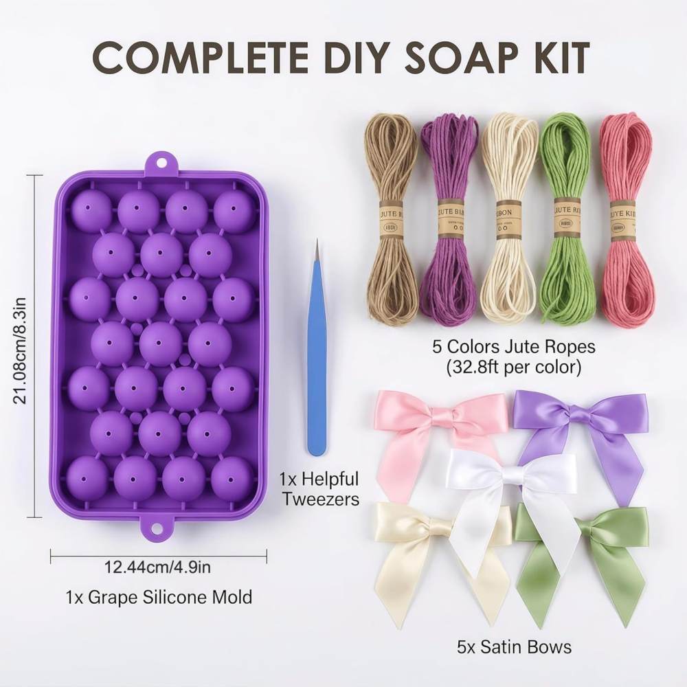 Форма для мыла в виде виноград – обзор и цена Candle Making Kit