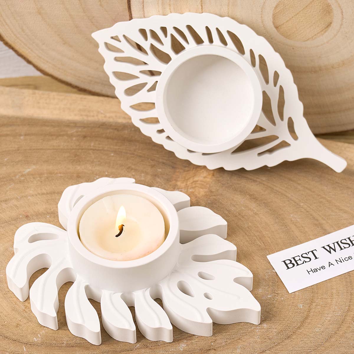 Подсвечник с листьями, силикон – обзор и цена Candle Lighter